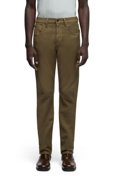 7 For All Mankind Slimmy Slim Fit Pants In Green