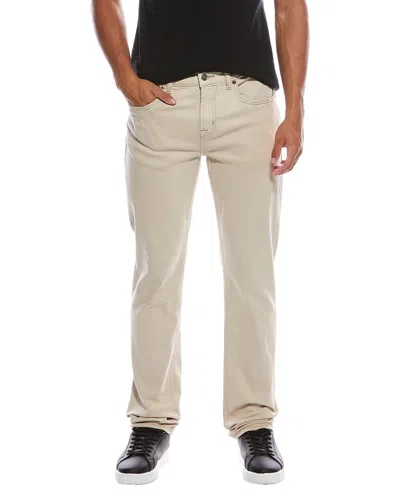 7 For All Mankind Slimmy Slim Khaki Straight Jean In Neutral