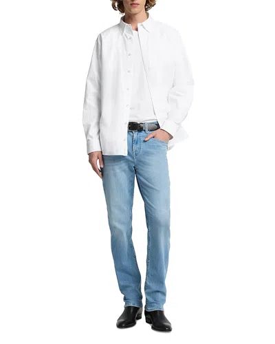 7 For All Mankind Slimmy Slim Straight Fit Jeans In Sfax In Blue