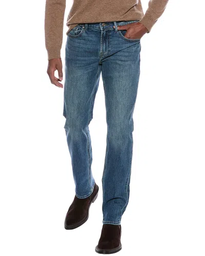 7 For All Mankind Slimmy Squiggle Deep Dive Slim Straight Jean In Blue