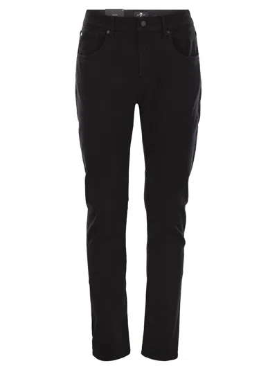 7 FOR ALL MANKIND SLIMMY TAPERED - SKINNY MEDIUM-WAISTED JEANS