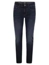 7 For All Mankind Slimmy Tapered Alto - Mid-rise Skinny Jeans