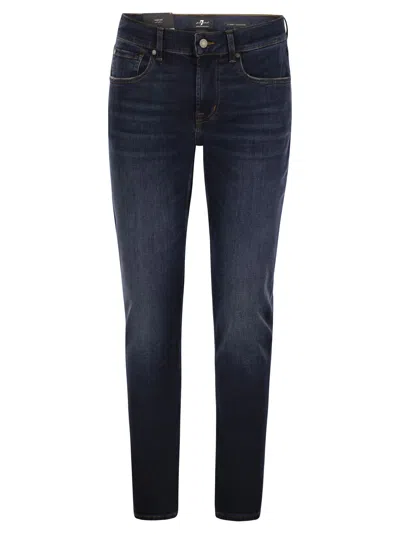 7 FOR ALL MANKIND 7 FOR ALL MANKIND SLIMMY TAPERED ALTO MID RISE SKINNY JEANS