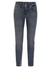 7 For All Mankind Slimmy Tapered Globe - Skinny Medium-waisted Jeans