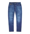 7 For All Mankind Slimmy Tapered Luxe Performance Jeans In Blue