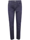 7 For All Mankind Oak Slimmy Tapered Jeans In Multi