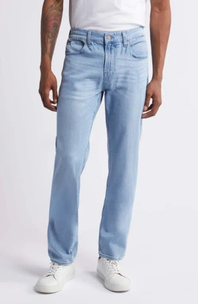 7 For All Mankind Slimmy Tapered Slim Fit Jeans In High Noon