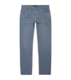 7 For All Mankind Slimmy Tapered Slim Jeans In Blue