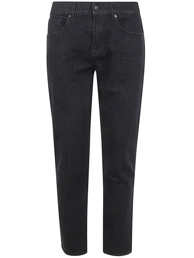 7 For All Mankind Slimmy Luxperpluwasbla Denim Clothing In Black