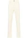 7 For All Mankind Slimmy Tapered Trousers In Neutrals