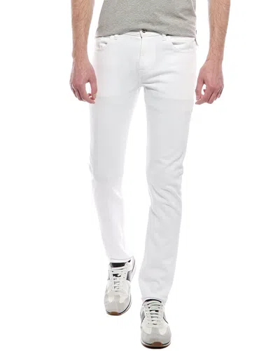 7 For All Mankind Slimmy Tapered White Modern Slim Jean