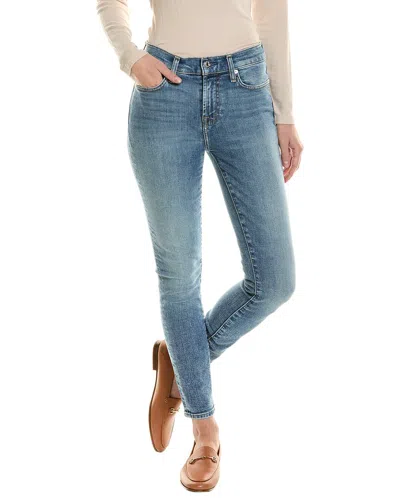 7 For All Mankind Sloan Ankle Skinny Jean In Blue