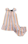 7 For All Mankind Smocked Cotton Dress