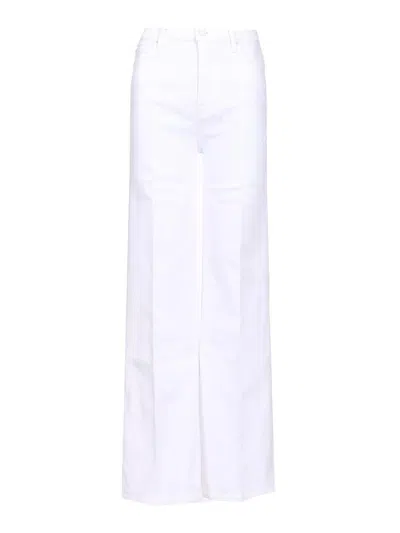 7 FOR ALL MANKIND JEANS BOOT-CUT - BLANCO