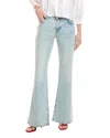 7 For All Mankind Spencer Mid-rise Flared Jeans In Blue