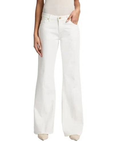 7 For All Mankind Spencer Flare Jean In White