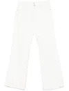 7 For All Mankind Spencer Flare Jeans In White