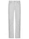 7 For All Mankind Spencer Flare Milkyway In White
