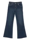 7 For All Mankind Spencer Flared Jeans In Blue