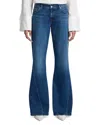7 For All Mankind Spencer Mid-rise Flared Jeans In Mesa