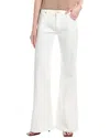 7 For All Mankind Spencer Milky Way Flare Jean In White