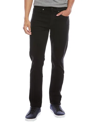 7 For All Mankind Squiggle Jeans Black Slim Ankle Jean