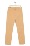7 For All Mankind Squiggle Slim Fit Pants In Brown