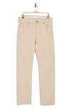 7 For All Mankind Squiggle Slim Fit Pants In Khaki
