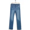 7 For All Mankind Squiggle Stretch Straight Leg Jeans In Blue