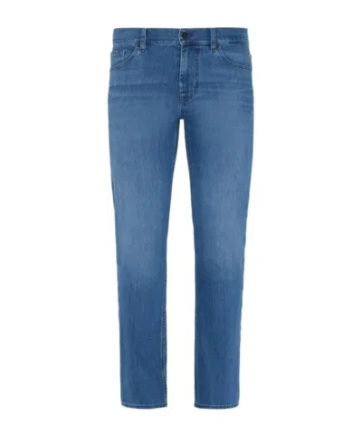 7 For All Mankind Standard Lux Performance In Blue