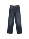 7 For All Mankind Stovepipe Belt-loop Jeans In Multi