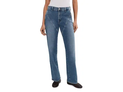 7 For All Mankind Stovepipe Straight In Blue