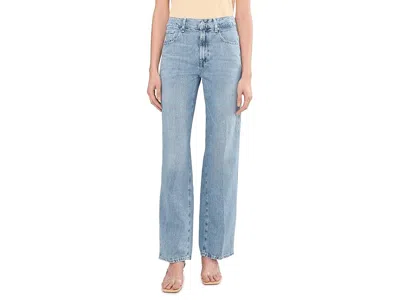 7 For All Mankind Stovepipe Straight In Iris In Blue