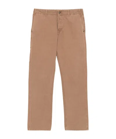 7 For All Mankind Straight Jeans In Brown
