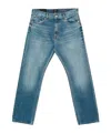 7 For All Mankind Straight Jeans In Blue