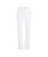 7 For All Mankind Straight Jeans 'the Straight Plan' In White