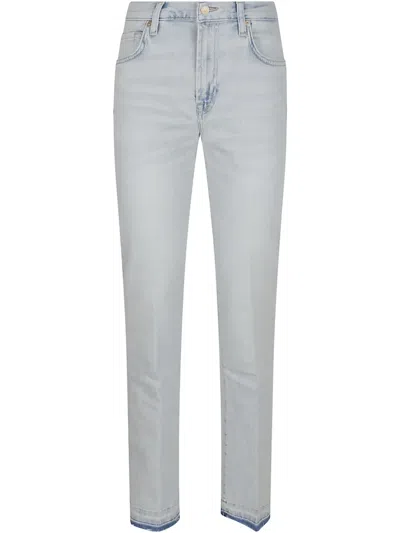 7 FOR ALL MANKIND STRAIGHT-LEG JEANS
