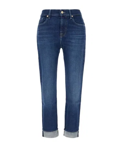 7 FOR ALL MANKIND STRAIGHT-LEG JEANS
