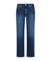 7 For All Mankind Straight-leg Jeans In Blue