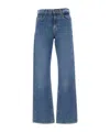 7 For All Mankind Straight-leg Jeans In Blue