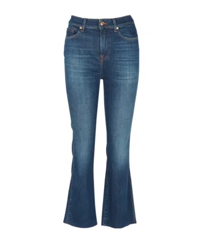 7 FOR ALL MANKIND STRAIGHT-LEG JEANS