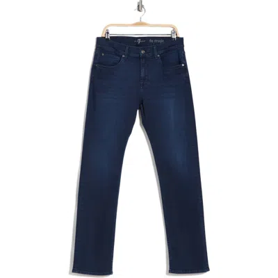 7 For All Mankind Straight Leg Jeans In River Water