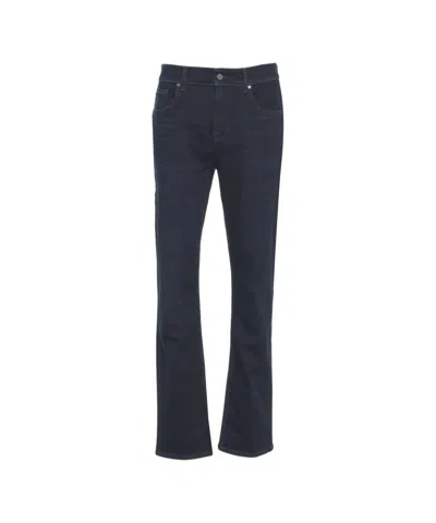 7 For All Mankind Straight Leg Jeans With Classic Five-pocket In Blue