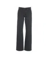 7 For All Mankind Straight Leg Jeans With Distinctive Stitching In Blue