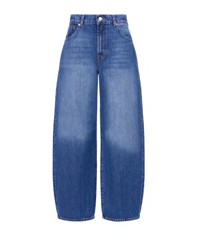 7 For All Mankind Straight-leg Jeans In Blue