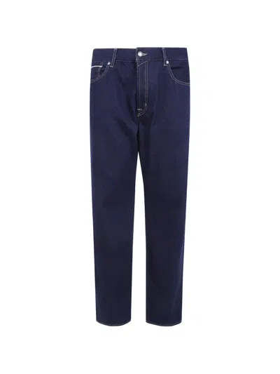 7 For All Mankind Straight-leg Jeans In Blue