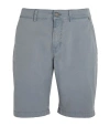 7 FOR ALL MANKIND STRETCH-COTTON CHINO SHORTS