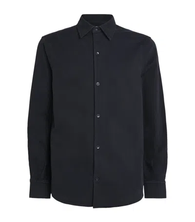 7 For All Mankind Stretch-cotton Shirt In Multi