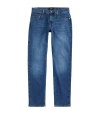 7 FOR ALL MANKIND STRETCH-COTTON SLIMMY STRAIGHT JEANS