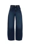 7 For All Mankind Stretch Denim Bonnie Wide-leg Jeans In Blue